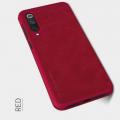 Тонкий Флип NILLKIN Qin Чехол Книжка для Xiaomi Mi 9 SE Красный
