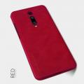 Тонкий Флип NILLKIN Qin Чехол Книжка для Xiaomi Mi 9T Красный