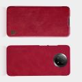 Тонкий Флип NILLKIN Qin Чехол Книжка для Xiaomi Redmi Note 9T Красный