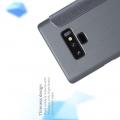 Тонкий Флип NILLKIN Sparkle Горизонтальный Боковой Чехол Книжка для Samsung Galaxy Note 9 Серый