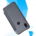 Тонкий Флип NILLKIN Sparkle Горизонтальный Боковой Чехол Книжка для Xiaomi Mi Play Серый