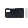 Тонкий Пластиковый PU Кожаный Чехол с Карманом для Карты для Huawei Honor View 30 / View 30 Pro Черный