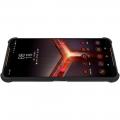 Ударопрочный бронированный IMAK чехол для Asus ROG Phone 2 с усиленными углами черный + защитная пленка на экран