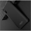 Ударопрочный бронированный IMAK чехол для Huawei Honor 9X с усиленными углами песочно-черный + защитная пленка на экран