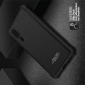 Ударопрочный бронированный IMAK чехол для Huawei P20 с усиленными углами черный + защитная пленка на экран