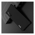 Ударопрочный бронированный IMAK чехол для Sony Xperia 5 с усиленными углами песочно-черный + защитная пленка на экран