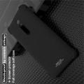 Ударопрочный бронированный IMAK чехол для Xiaomi Mi 9T с усиленными углами песочно-черный + защитная пленка на экран