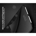 Ультратонкий Матовый Кейс Пластиковый Накладка Чехол для Google Pixel 3a XL Черный