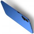Ультратонкий Матовый Кейс Пластиковый Накладка Чехол для Huawei Honor 20 Pro Синий