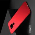 Ультратонкий Матовый Кейс Пластиковый Накладка Чехол для Huawei Mate 30 Lite Красный