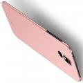 Ультратонкий Матовый Кейс Пластиковый Накладка Чехол для Nokia 3.2 Розовый