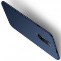Ультратонкий Матовый Кейс Пластиковый Накладка Чехол для OnePlus 7 Pro Синий