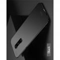 Ультратонкий Матовый Кейс Пластиковый Накладка Чехол для OnePlus 7 Pro Черный