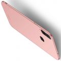 Ультратонкий Матовый Кейс Пластиковый Накладка Чехол для Samsung Galaxy A20s Розовый