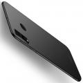 Ультратонкий Матовый Кейс Пластиковый Накладка Чехол для Samsung Galaxy A60 Черный