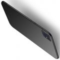 Ультратонкий Матовый Кейс Пластиковый Накладка Чехол для Samsung Galaxy A71 Черный