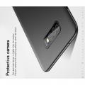 Ультратонкий Матовый Кейс Пластиковый Накладка Чехол для Samsung Galaxy S10e Черный