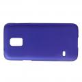 Ультратонкий Матовый Кейс Пластиковый Накладка Чехол для Samsung Galaxy S5 Mini Синий