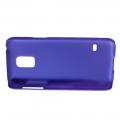 Ультратонкий Матовый Кейс Пластиковый Накладка Чехол для Samsung Galaxy S5 Mini Синий