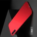 Ультратонкий Матовый Кейс Пластиковый Накладка Чехол для Xiaomi Mi 9 Pro Красный