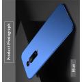 Ультратонкий Матовый Кейс Пластиковый Накладка Чехол для Xiaomi Mi 9T Синий