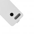 Вертикальный флип чехол книжка с откидыванием вниз для Huawei Honor View 20 (V20) - Белый