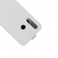 Вертикальный флип чехол книжка с откидыванием вниз для Huawei Nova 4 - Белый