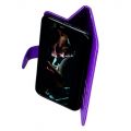 Вертикальный флип чехол книжка с откидыванием вниз для LG G8X ThinQ - Фиолетовый