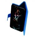 Вертикальный флип чехол книжка с откидыванием вниз для LG G8X ThinQ - Синий