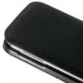 Вертикальный флип чехол книжка с откидыванием вниз для Samsung Galaxy S5 - Черный