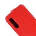 Вертикальный флип чехол книжка с откидыванием вниз для Xiaomi Mi 9 SE - Красный