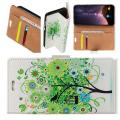 Защитный Флип Чехол для Samsung Galaxy A7 2018 SM-A750 в Виде Книжки с Рисунком Дерево