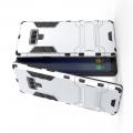 Защитный усиленный гибридный чехол противоударный с подставкой для Samsung Galaxy Note 9 Серебряный