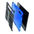 Защитный усиленный гибридный чехол противоударный с подставкой для Samsung Galaxy Tab S6 SM-T865 SM-T860 Синий