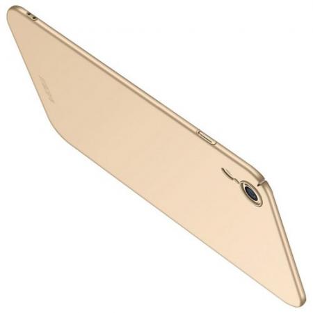 Ультратонкий Матовый Кейс Пластиковый Накладка Чехол для iPhone XR Золотой