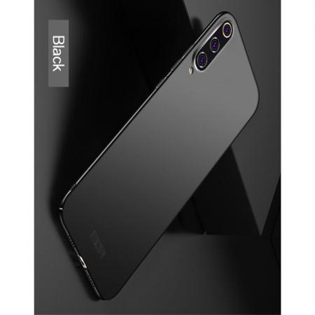Ультратонкий Матовый Кейс Пластиковый Накладка Чехол для Xiaomi Mi 9 SE Черный